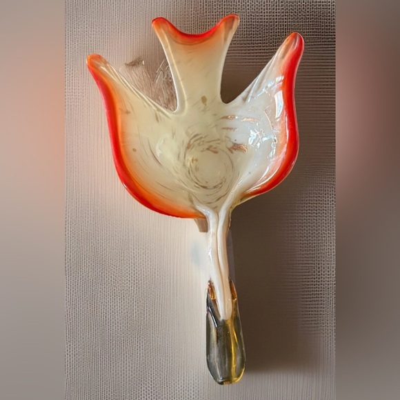 Murano Style Glass Duck Colorful Decor Candy Dish Trinket Holder - Picture 1 of 9